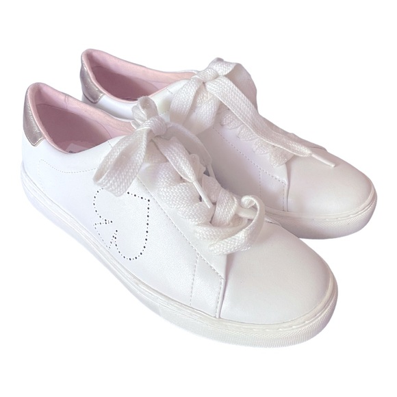 NWT Kate Spade Genuine Leather Sneakers 8.5 - Picture 3 of 6